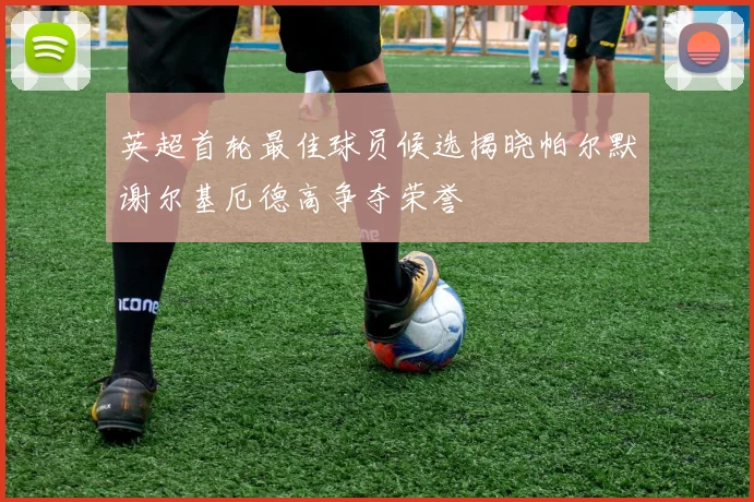 英超首轮最佳球员候选揭晓帕尔默谢尔基厄德高争夺荣誉